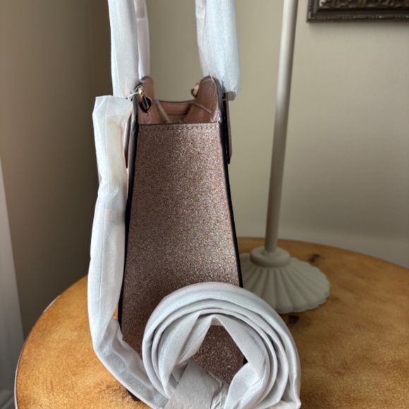 Kate Spade Rose Gold Tinsel Satchel - Picture 10 of 13